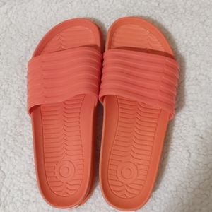 Hunter for Target Orange Slides. Womens Size 10.